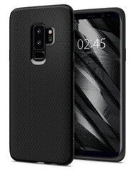 Spigen Liquid Air особо элегантный и прочный TPU чехол-крышка для Samsung Galaxy S9+ (G965) Черный цена и информация | Чехлы для телефонов | 220.lv