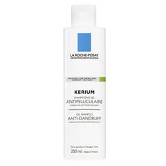 La Roche-Posay Gel shampoo for oily dandruff KERIUM 200 ml 200ml цена и информация | Шампуни | 220.lv