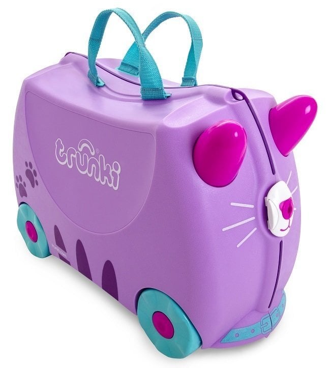 Bērnu koferis Trunki Cassie the Cat цена и информация | Koferi, ceļojumu somas | 220.lv