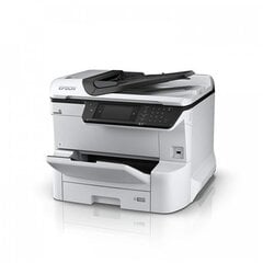 Epson Multifunctional printer WF-C8610DWF Colour, Inkjet, All-in-One, A3, Wi-Fi, Grey цена и информация | Принтеры | 220.lv