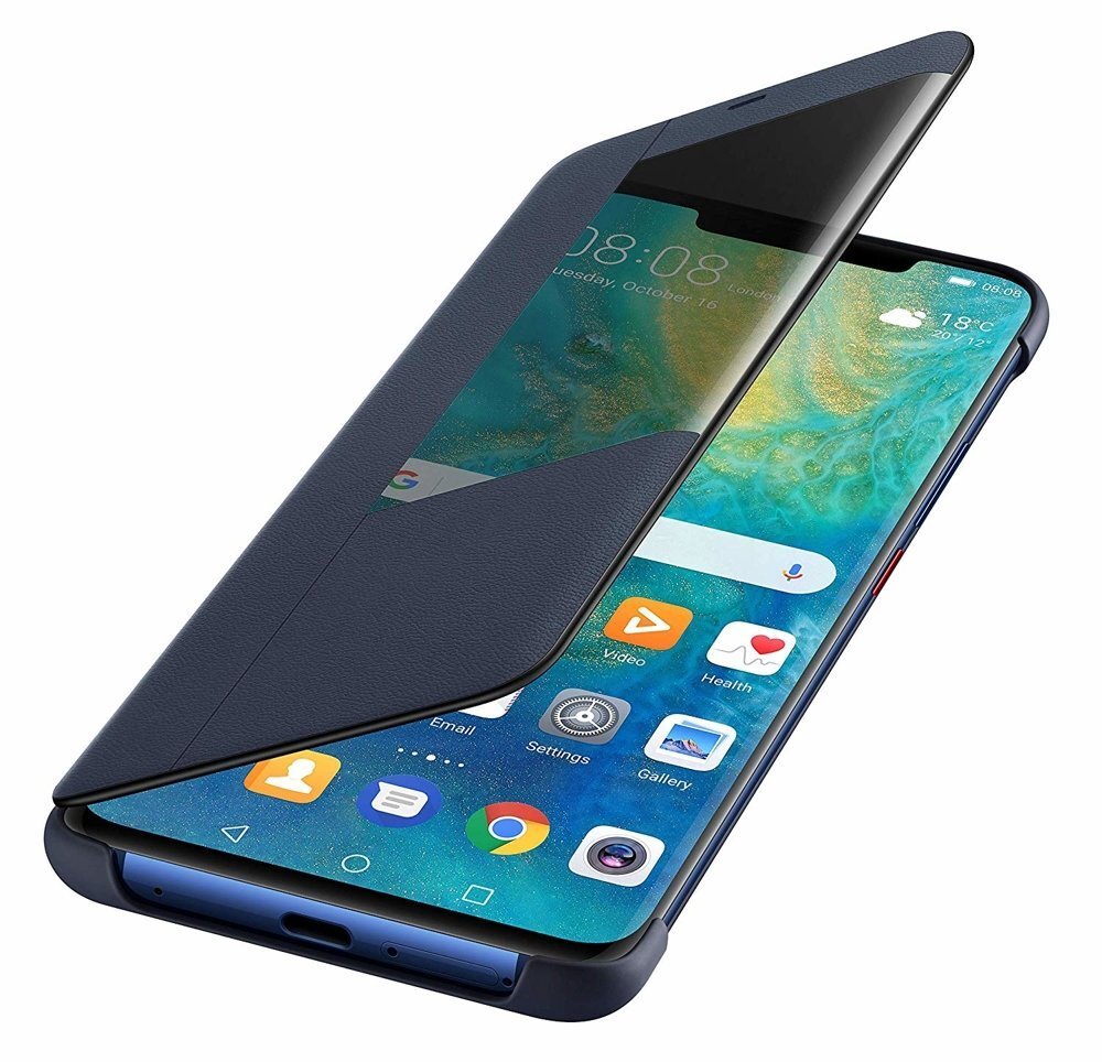 Huawei priekš Huawei Mate 20 Pro, Zils cena un informācija | Telefonu vāciņi, maciņi | 220.lv