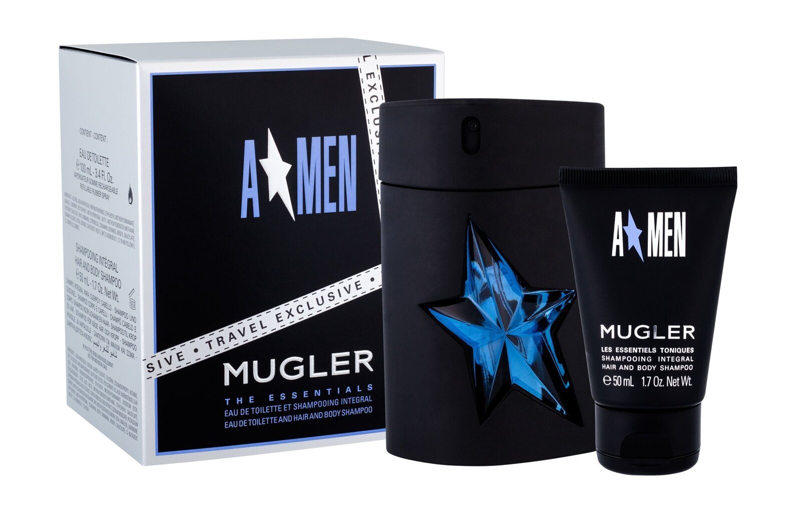 Komplekts Thierry Mugler A*Men: EDT vīriešiem 100 ml + dušas želeja 50 ml cena un informācija | Vīriešu smaržas | 220.lv