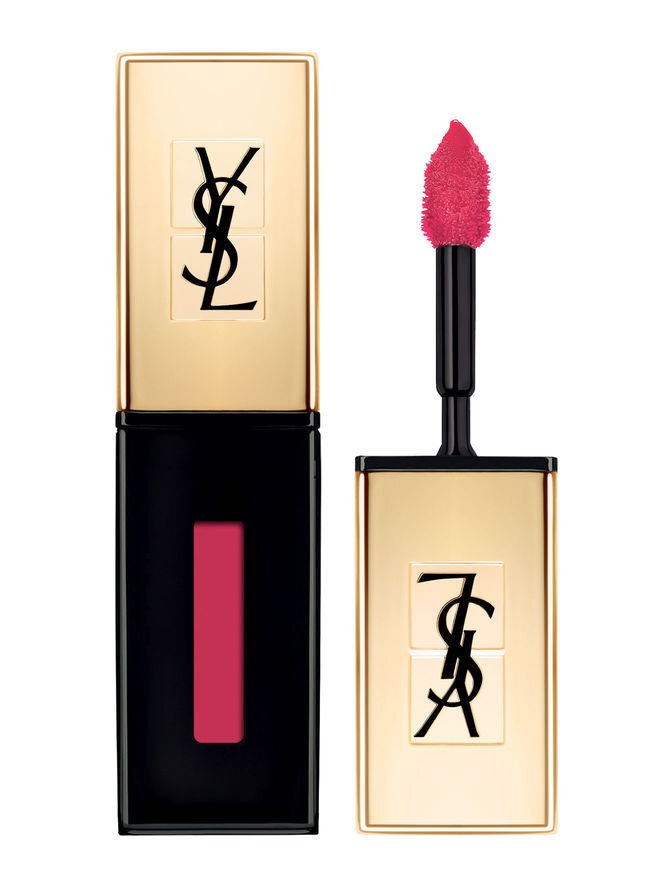 Lūpu spīdums Yves Saint Laurent Rouge Pur Couture Vernisa a Levres Glossy Stain 47 Carmin Tag 6ml cena un informācija | Lūpu krāsas, balzāmi, spīdumi, vazelīns | 220.lv