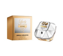 Parfimērijas ūdens Paco Rabanne Lady Million Lucky EDP sievietēm 80 ml cena un informācija | Sieviešu smaržas | 220.lv