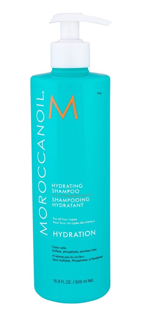 Mitrinošs šampūns Moroccanoil Hydrating 500 ml cena un informācija | Šampūni | 220.lv