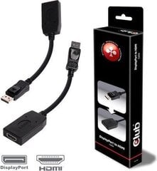 Club 3D displayport to HDMI cena un informācija | Adapteri un USB centrmezgli | 220.lv