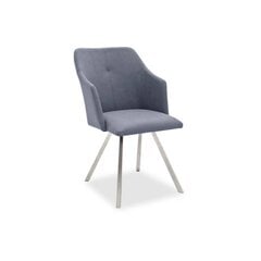 2 krēslu komplekts Madita B-2, gaiši zils cena un informācija | Virtuves un ēdamistabas krēsli | 220.lv