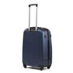 Большой чемодан Wings 310 L, 4 колесика, темно-синий цена и информация | Чемоданы, дорожные сумки  | 220.lv