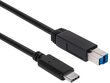 Club 3D CAC-1524, USB-C/USB-B, 1 m cena un informācija | Kabeļi un vadi | 220.lv