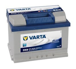 Аккумулятор Varta Blue D59 60 А·ч 540 A цена и информация | Аккумуляторы | 220.lv