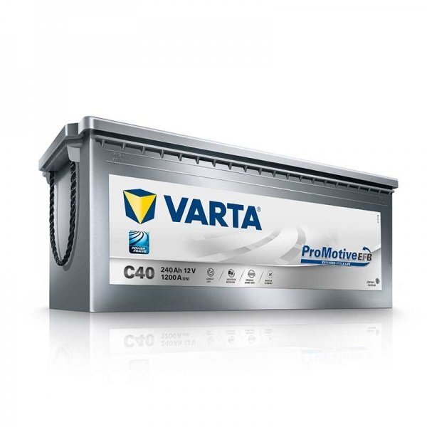 Akumulators Varta Promotive EFB C40 240Ah 1200A cena un informācija | Akumulatori | 220.lv