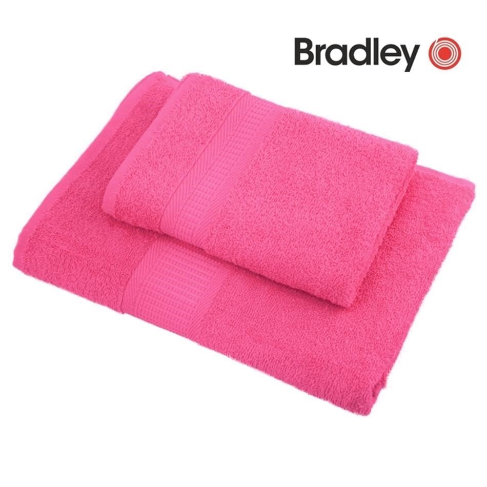 Bradley Frotē dvielis, 100 x 150 cm, fuksijas rozā цена и информация | Dvieļi | 220.lv