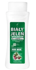 Dušas želeja un šampūns vienā Bialy Jelen 2in1 for men Lopian 300 ml cena un informācija | Dušas želejas, eļļas | 220.lv