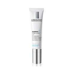 Acu krēms pret grumbām La Roche-Posay Redermic C Anti-Wrinkle Firminig Concentrate, 15 ml цена и информация | Сыворотки, кремы для век | 220.lv