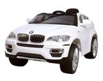 Elektriskā automašīna bērniem BMW X6, balta