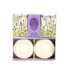 Ziepju komplekts La Florentina Lavender 2 x 115 g цена и информация | Мыло | 220.lv