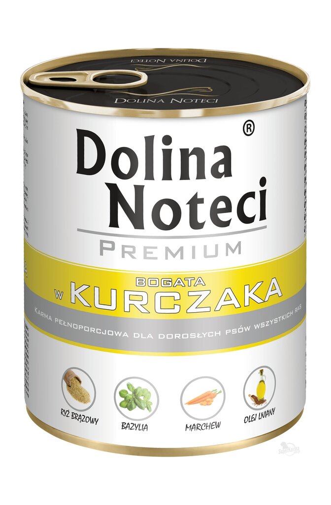 Dolina Noteci Premium ar vistas gaļu, 800 g цена и информация | Konservi suņiem | 220.lv