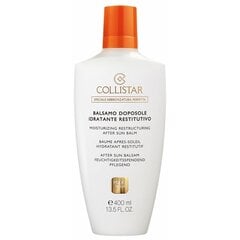 Atjaunojošs ķermeņa balzams pēc sauļošanās Collistar Moisturizing Restructuring After Sun Balm 400 ml цена и информация | Кремы от загара | 220.lv