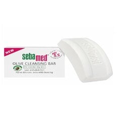 Мыло без щелочи Sebamed Olive 150 г цена и информация | Средства для очищения лица | 220.lv