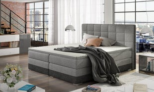 Кровать Damaso, 180х200 см, серая цена и информация | Кровати | 220.lv