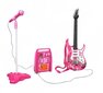 Rotaļu elektriskā ģitāra ar pastiprinātāju, mikrofonu un MP3 savienotāju cena un informācija | Attīstošās rotaļlietas | 220.lv