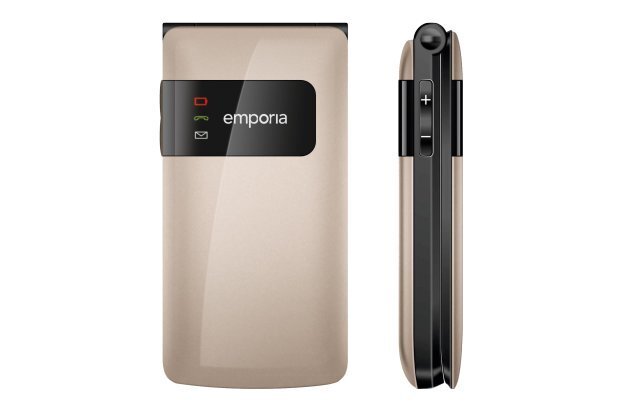 Emporia Flip Basic (F220) Gold cena un informācija | Mobilie telefoni | 220.lv