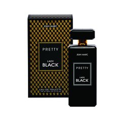 Tualetes ūdens Jean Mark Pretty Lady Black EDT sievietēm 100 ml cena un informācija | Sieviešu smaržas | 220.lv