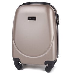 Маленький чемодан Wings XS, светло-коричневый цена и информация | Чемоданы, дорожные сумки | 220.lv