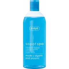 Šķidrās dušas ziepes ar jūras aļģēm Ziaja Sopot Spa 500 ml цена и информация | Мыло | 220.lv