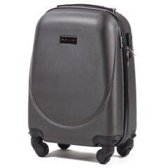 Маленький чемодан Wings XS, тёмно-серый цена и информация | Чемоданы, дорожные сумки | 220.lv