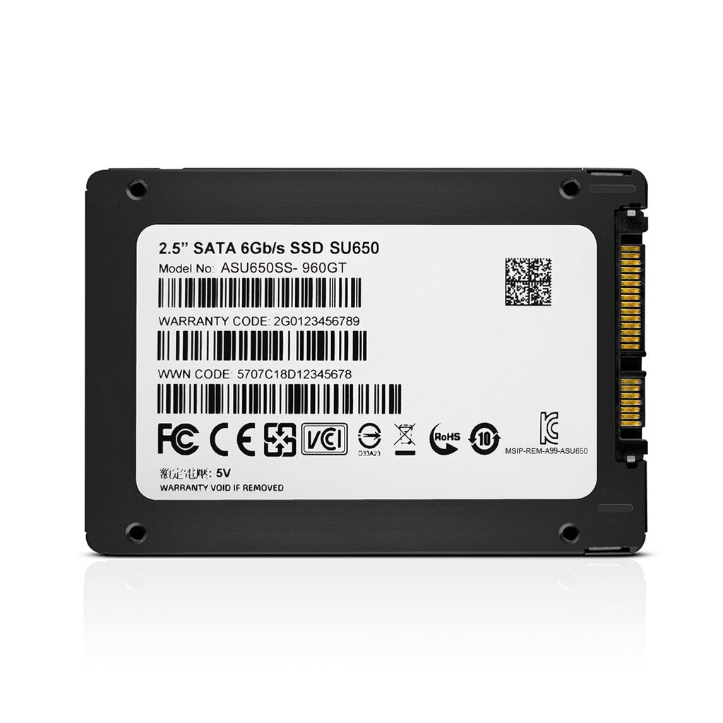 ADATA Ultimate SU650 120GB 2,5" SATA SSD cena un informācija | Iekšējie cietie diski (HDD, SSD, Hybrid) | 220.lv