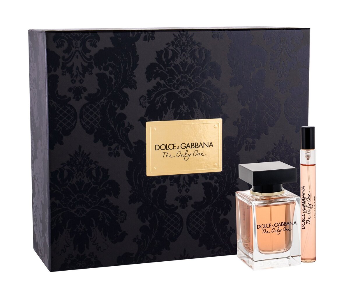 Komplekts Dolce&Gabbana The Only One sievietēm: parfimērijas ūdens EDP 50 ml + parfimērijas ūdens EDP 10 ml cena un informācija | Sieviešu smaržas | 220.lv