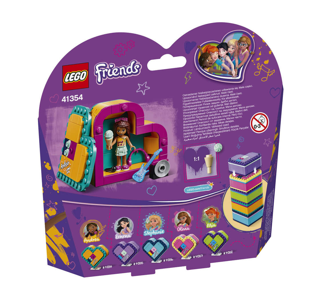 41354 LEGO® Friends Andrea sirds formas kārbiņa cena un informācija | Konstruktori | 220.lv