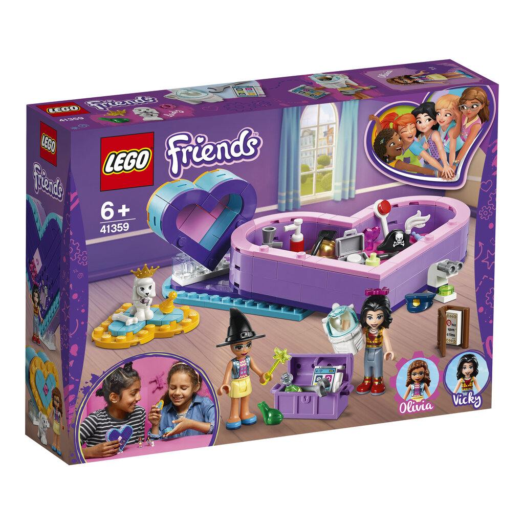 41359 LEGO® Friends Sirds formas kārbiņu draudzības komplekts cena un informācija | Konstruktori | 220.lv