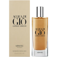 Parfimērijas ūdens Giorgio Armani Acqua Di Gio Absolu EDP vīriešiem 15 ml cena un informācija | Vīriešu smaržas | 220.lv