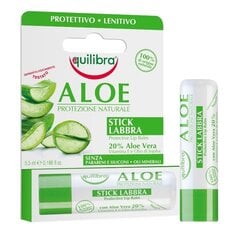 Защищающий бальзам для губ с экстрактом алоэ вера Equilibra Aloe Protezione Naturale 5.5 мл цена и информация | Помады, бальзамы, блеск для губ | 220.lv