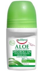 Rullīšu dezodorants ar alvejas ekstraktu Equilibra Aloe Protezione Naturale Gentle 50 ml цена и информация | Дезодоранты | 220.lv