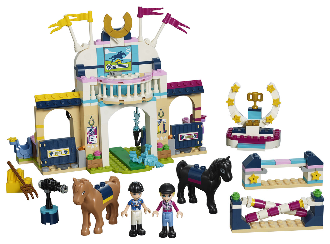 41367 LEGO® Friends Stefānijas treniņi ar zirgiem cena un informācija | Konstruktori | 220.lv