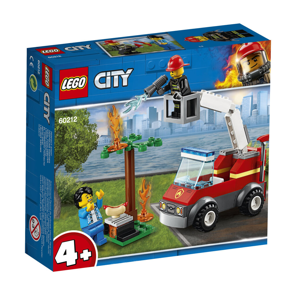 60212 LEGO® City Grila ugunsgrēks cena un informācija | Konstruktori | 220.lv