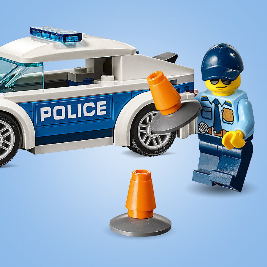 60239 LEGO® City Policijas patruļauto cena un informācija | Konstruktori | 220.lv