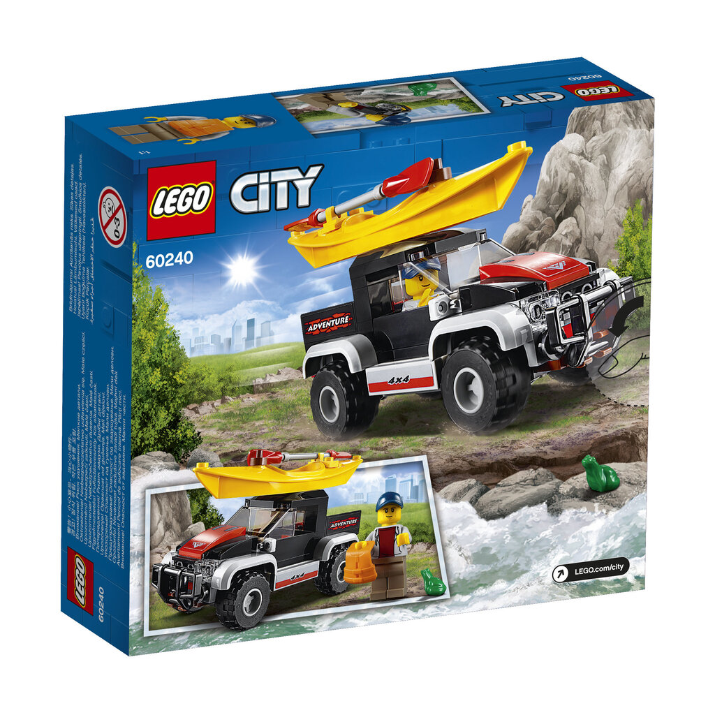 60240 LEGO® City Piedzīvojums ar kajaku cena un informācija | Konstruktori | 220.lv