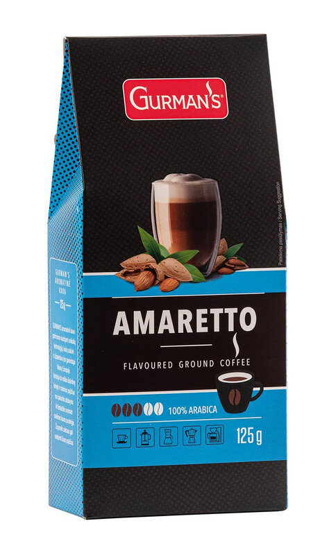 Gurman's Amareto garšas kafija, 125g цена и информация | Kafija, kakao | 220.lv