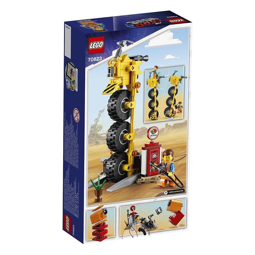 70823 LEGO® MOVIE 2 Emeta trīsritenis cena un informācija | Konstruktori | 220.lv