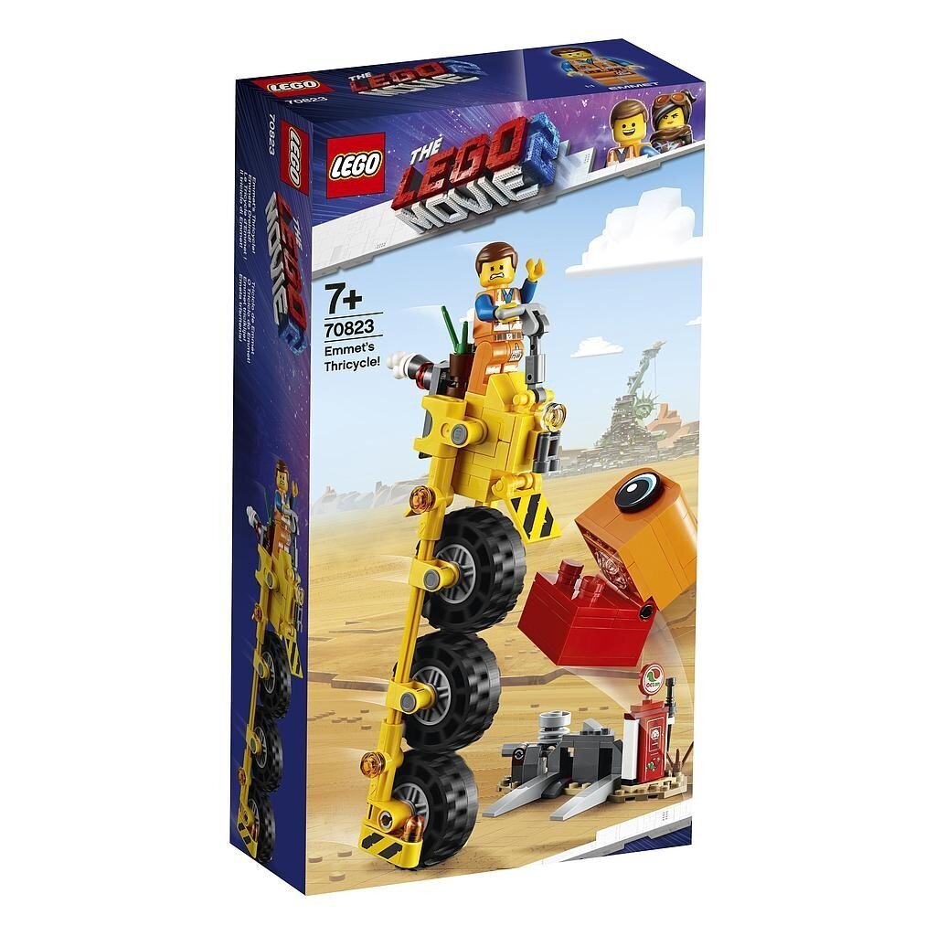 70823 LEGO® MOVIE 2 Emeta trīsritenis cena un informācija | Konstruktori | 220.lv