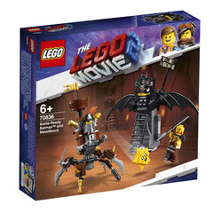 70836 LEGO®MOVIE 2 Боевой Бэтмен и Железная борода цена и информация | Kонструкторы | 220.lv