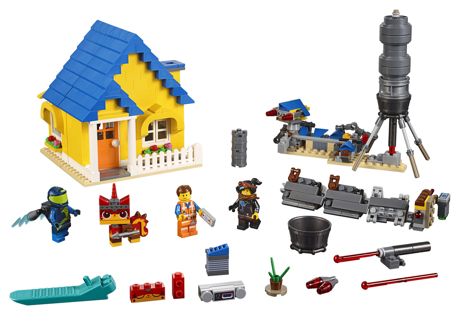 70831 LEGO® MOVIE 2 Emeta sapņu māja / glābšanas raķete cena un informācija | Konstruktori | 220.lv