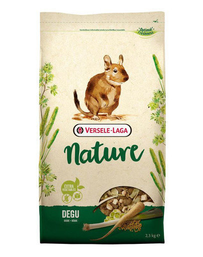 Versele Laga pilnvērtīga barība degu Degu Nature, 2,3 kg cena un informācija | Barība grauzējiem | 220.lv