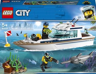 60221 LEGO® CITY Яхта для дайвинга цена и информация | Kонструкторы | 220.lv