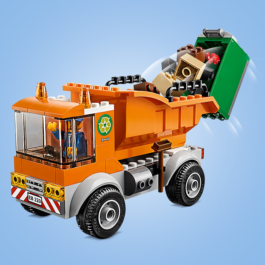 60220 LEGO® City Atkritumu izvešanas auto cena un informācija | Konstruktori | 220.lv