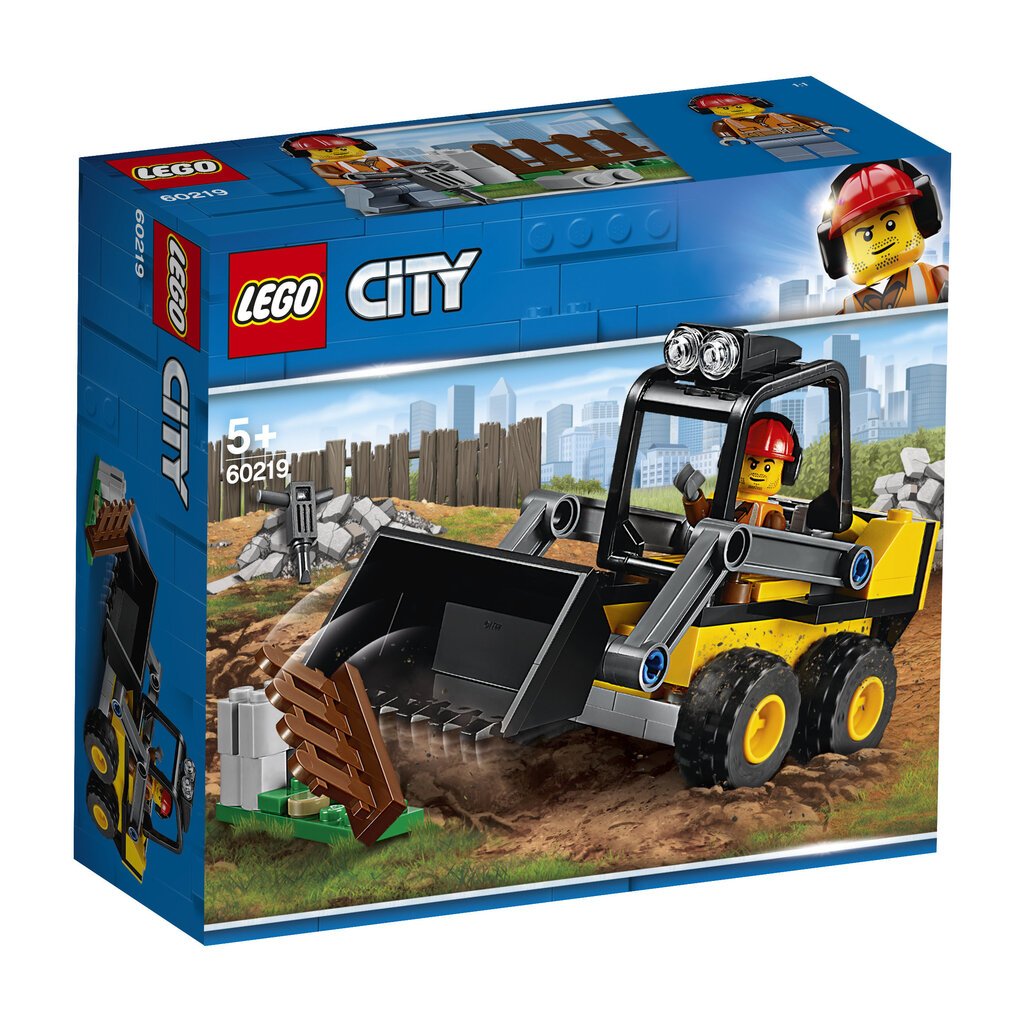 60219 LEGO® City Būvlaukuma iekrāvējs цена и информация | Konstruktori | 220.lv